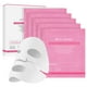 thumbnail image 1 of Mascarilla facial de colágeno Dewyhour, paquete de 5 unidades, hidratante con ácido hialurónico, 1 of 9