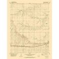 thumbnail image 2 of USGS 19x24 White Modern Wood Framed Museum Art Print Titled - Genoa West Colorado Quad - USGS 1980, 2 of 4