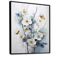 thumbnail image 2 of Designart "Dreamy White Dogwood Blossom" Dogwood Floater Framed Canvas Prints, 2 of 5