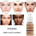 thumbnail image 2 of PHOERA Corrector Líquido De Cobertura Completa Base De Maquillaje Facial Mineral Táctil Blanqueamiento Iluminar Crema Hidratante Cara Líquida Imprimación Función, 2 of 4