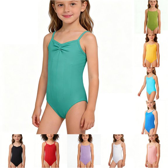 Shachafan Girls Backless Tank Leotard For Ballet Dance Performance Gymnastics Practice And形体 Exam Stretchable Comfort Fit Girls Jumpsuits Dressy