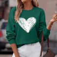 thumbnail image 4 of Ltctricy Sweatshirts for Women Cute Loose Basic Crewneck Pullover Tops Fall Fashion Comfy Long Sleeve Shirts, 4 of 6