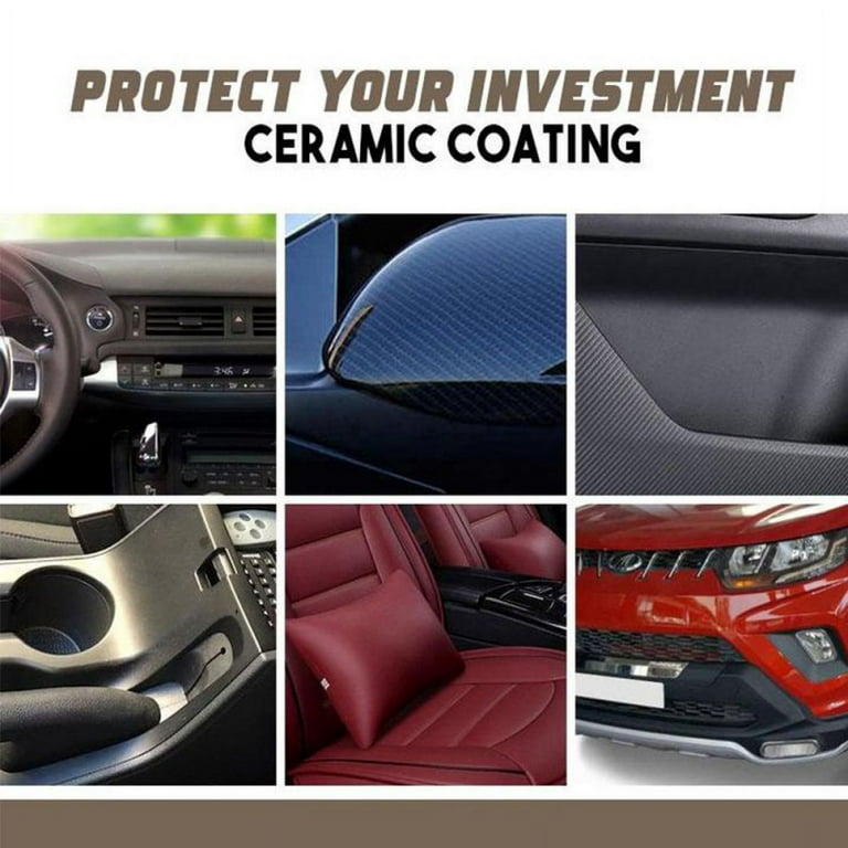 30/100Ml Plastic Parts Retreading Restore Agent Car Interior Nano Polish  Coating Spray Car Coating Agent