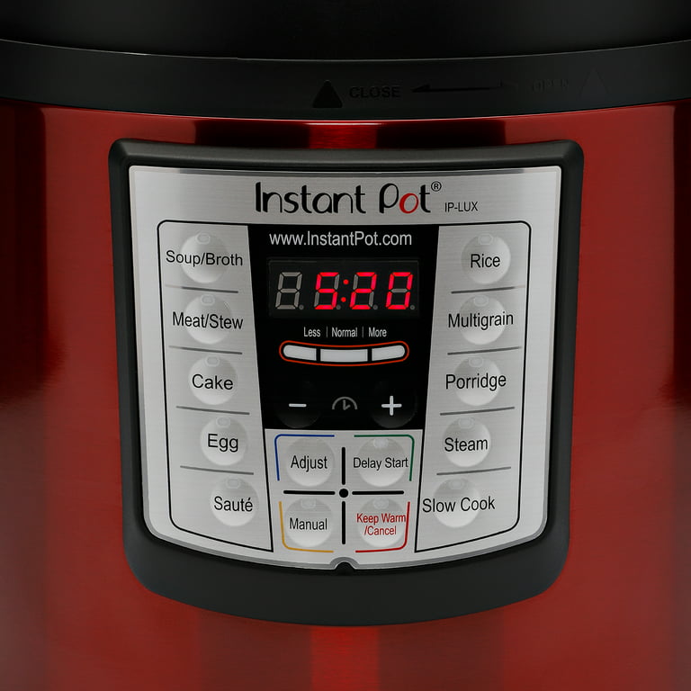 Instant Pot LUX60 6 Qt 6-in-1 Multi-Use Programmable Pressure Cooker, Slow  Cooker, Rice Cooker, Saut, Steamer, and Warmer 