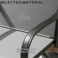 thumbnail image 3 of 360° Swivel Outdoor Bar Stools with Footrests / Relaxing Seating for Patio Dining, 3 of 5