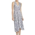 thumbnail image 3 of Rachel Roy Robe Florale Ligne A pour Femmes, Gris, 0, 3 of 5