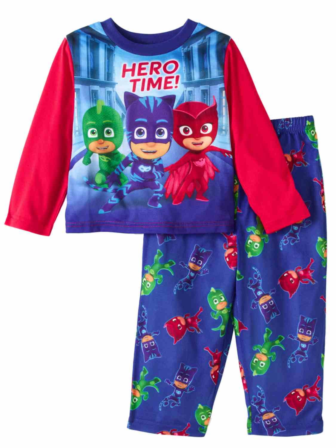 2T Blue PJ Masks Toddler Boys 2pc Pajama Set