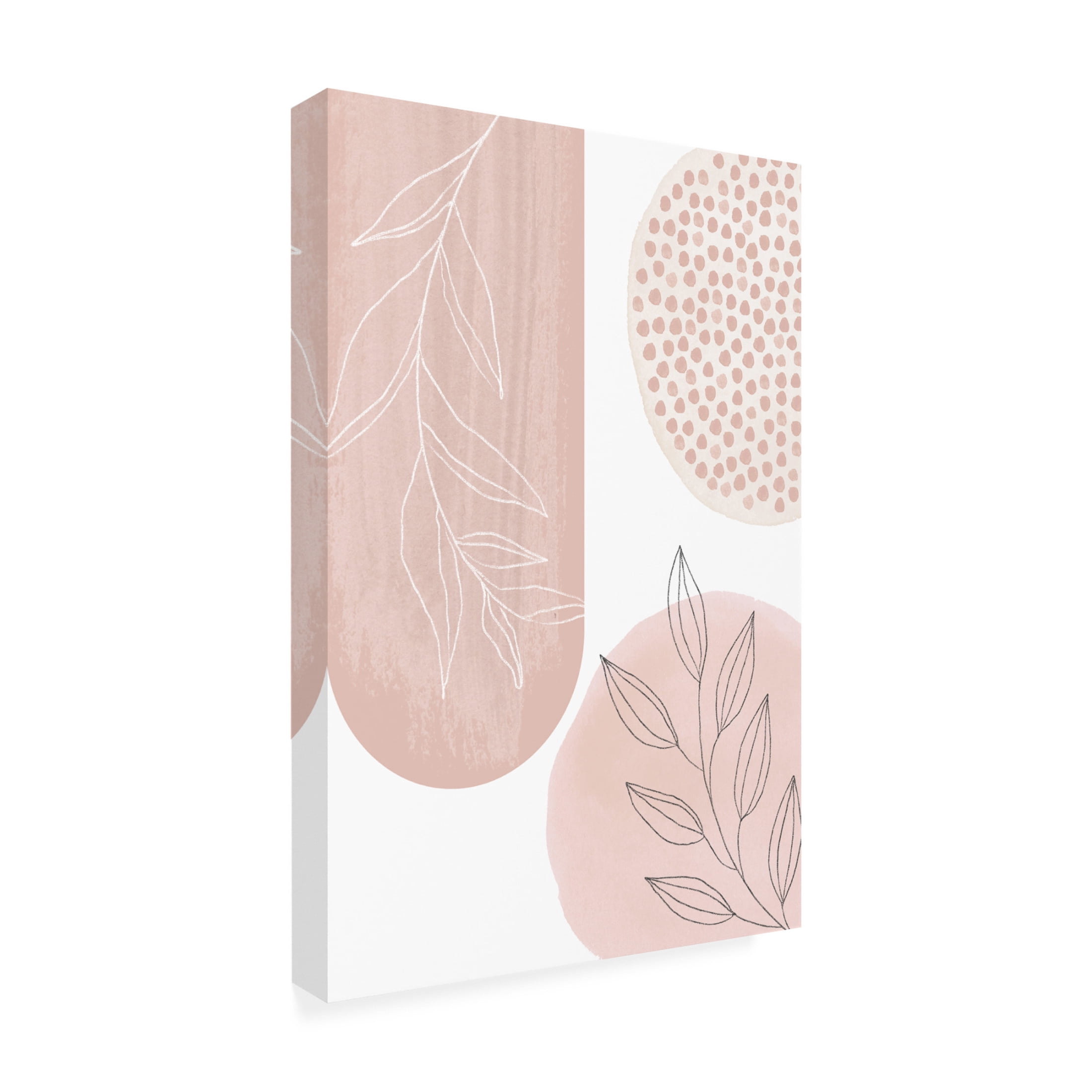 Trademark Fine Art Sally Ann Moss Love Pink 2 Canvas Wall Art