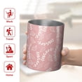 thumbnail image 5 of Floral 12oz Stainless Steel Coffee Mug – Double-Wall Insulated Cup with Spill-Resistant Lid, 360° Full-Print Design, Keeps Drinks Hot & Cold for Home, Office, Travel,Thanksgiving,Christmas, Spring, 5 of 5