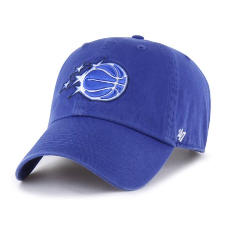 Men s 47 Blue Orlando Magic Core Logo Clean Up Adjustable Hat