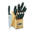 thumbnail image 1 of Cuisinart C77SSB-12P Color Pro Collection 12 Piece Knife Block Set, Black, 1 of 2