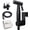 Matte Black, variant on Handheld Bidet Sprayer for Toilet - Adjustable Water , Stainless Steel Jet Kit with Bidet Hose - Feminine Wash, Muslim Shower, Diaper Cleaning