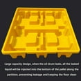 thumbnail image 6 of GXCZ Spill Platform, Spill Containment Platform, Stackable Modular Anti Spill Pallets, Leakproof Warehouses Factory Industrial Plastic Pallet, Large Capacity Tray, Stack Paint Bucket ( Size : 32.52x12.99in, 6 of 6
