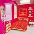 thumbnail image 4 of Rainbow High House Playset- 3-Story Wood Doll House (4-ft Tall and 3-ft Wide), Fully Furnished, 4 of 8