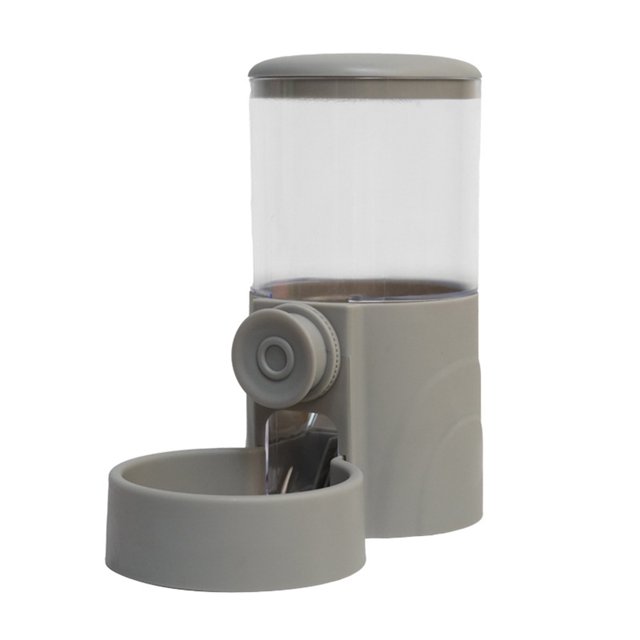 CSChome Pet Cage Feeder Automatic Rabbit Food Bowl Water Bottle Hanging Pet Feeder Bunny Ferret Dispenser