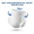 thumbnail image 3 of 20pcs Adult Diaper Underwear Type Super Absorption Pants Elderly Maternal Sanitary Diaper, 3 of 5