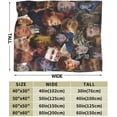 thumbnail image 3 of Cameron Monaghan Fleece Blanket for Couch - Throw Blanket Lightweight Cameron Monaghan Merch Super Soft Cozy Luxury Bed Blanket Microfiber and Throws for Sofa, 3 of 6