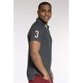 thumbnail image 3 of U.S. Polo Assn. Mens Slim Fit Short Sleeve Polo Shirt with Applique, Heather Dark Grey, Medium, 3 of 3