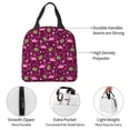 thumbnail image 4 of Vsdgher Festive Flamingos Lunch Bag, Lunch Box for Women Adult Men, Lunch Tote Insulated Cooler Lunch Container for Work/Office/Picnic/Travel, 4 of 8