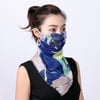 Fashion Face Scarf Mask Printed Scarf Cool Lightweight Summer Protection Scarf Bandana UV Protective for Outdoor