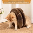 thumbnail image 6 of Magic Organ Cat Scratching Board with Bell-Ball, Durable Foldable & Reversible Infinity Style Interactive Kitty Kurlz Cat Scratcher for Indoor Cats Toy, Furniture Protector, Kitten Cats Accordion Toy, 6 of 8