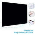 thumbnail image 4 of Gamvdout Projection Screens Projector screen inch screen projector portable reflective cloth frosted craft screws smart home, 4 of 7