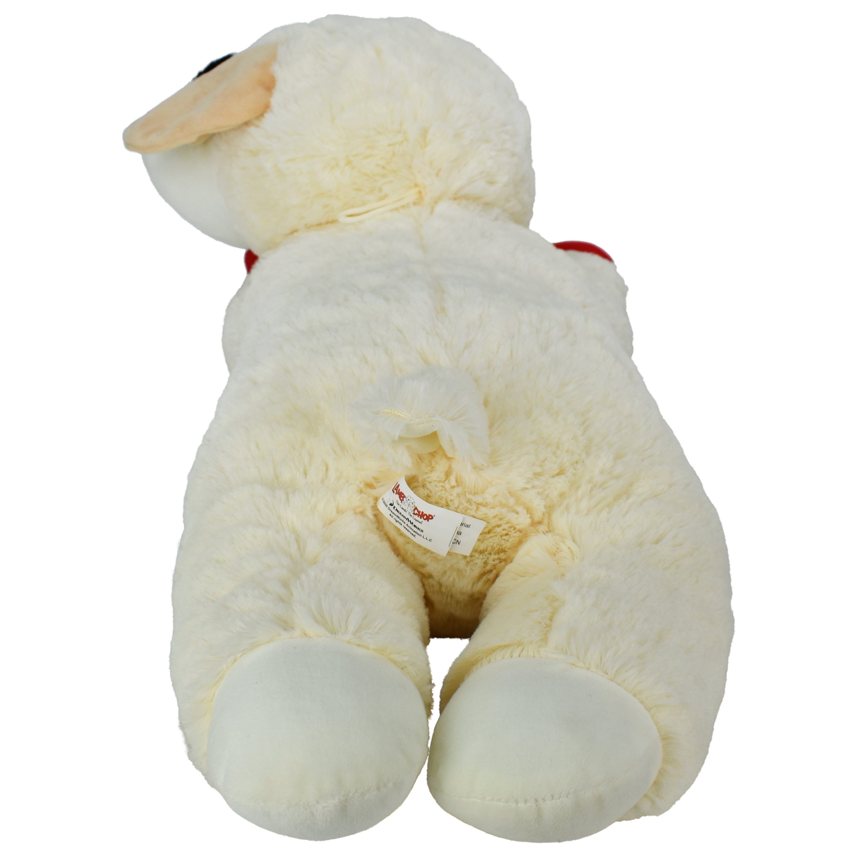 Multipet Jumbo Lamb Chop Plush Dog Toy with Squeaker 18 inches Walmart