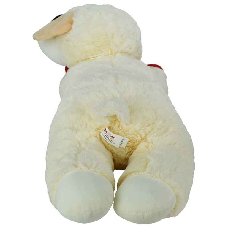 Multipet Jumbo Lamb Chop Plush Dog Toy with Squeaker 18 inches Walmart