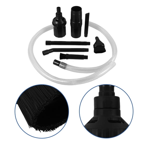 DEEPCRAFF MultiColored Vacuum Cleaner Attachments 8Piece Set for Home and Office Use