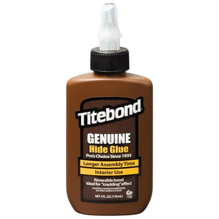 Titebond 5012 Hide Glue, 4 oz, Bottle, Amber, Liquid