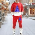 thumbnail image 2 of Christmas Men's Sweatsuit 2 Piece Sets Casual Men's Jogging Tracksuit Set Xmas Graphic Print Pullover Hoodie Pants Sweat Suit for Men Cozy Fall Winter Athletic Track Suit Outfits, 2 of 5