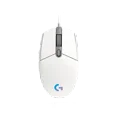 thumbnail image 1 of MOUSE LOGITECH GAMER G203 LIGHTSYNC USB BLANCO 910-005794, 1 of 3