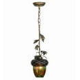 thumbnail image 6 of Meyda Tiffany 121872 Greenbriar Oak 7" Wide Mini Pendant - Copper, 6 of 7