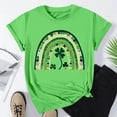 thumbnail image 6 of Otvok Summer Patricks Blouses Women'S St. Patrick'S Day Short-Sleeve Round-Neck Pullover Casual Tops, 6 of 6
