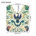 thumbnail image 5 of Yayeee Bath Rug for Bathroom Floor Non Slip Rectangle Fluffy Soft Absorbent Mat, 16"x24", Green Animals Pattern, 5 of 7