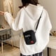 thumbnail image 5 of Bolso de lona de estilo coreano, bolso cruzado de lona de estilo coreano INS, bolso de moda multifuncional, 5 of 8