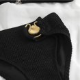 thumbnail image 2 of Laegsmetg Women Bikini Bra Briefs Set Two Piece Swimsuit Split Bathing Suit Shell Buckle Decoration, 2 of 6