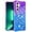 Purple-Blue, variant on Glitter Telephone Case for Samsung A15 5g Case Clear Silicone for Women Girls, Cute Gold Cover Samsung Galaxy A15 5g Case Shockproof Aesthetic Durable Bumpers (Pink-Green)