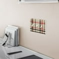 thumbnail image 5 of Yayeee Toggle Light Switch Wall Plate 2-Gang 4.56"x4.48" Decorative Outlet Cover, Black Tartan, 5 of 7