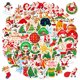 thumbnail image 1 of Pegatinas de espuma navideñas, 100 unidades de pegatinas de espuma autoadhesivas con impresión colorida a granel de invierno para niños, regalos de fiesta de Navidad, manualidades, decoraciones navi, 1 of 5