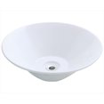 thumbnail image 1 of Polaris V220-W White Porcelain Vessel Sink, 1 of 2
