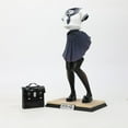 thumbnail image 1 of New Uniform Figure, Transparent Uniform Female Anime Figures 17cm/6.7inch Handmade PVC Cartoon Manga Game Character Model Decoration Craft Gift, 1 of 8