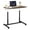 Espresso, variant on Standing Desk Mobile Height Adjustable, Compact Sit-Stand Desk with Lockable Casters, Ergonomic Rolling Laptop Table for Home Office - Espresso