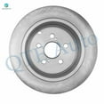 thumbnail image 4 of Set of 8 Rear 269mm Brake Disc Rotors-Rear 7696-D823 Ceramic Brake Pad Kit-Wheel Hub Bearing Assembly For 2003-2008 Toyota Matrix 4-Wheel ABS, 4 of 10