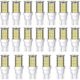 thumbnail image 1 of 20-Packs T10 921 194 168 LED Bulbs Natural White, Super Bright 3014 42-SMD LED Replacement 12 Volt RV Camper Trailer Boat Trunk Interior Dome Map Lice, 1 of 5