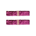 thumbnail image 1 of CINTURONES ANCHOS BRILLANTES PARA MUJERES INSPIRE CHIC CON BROCHES DE ENTRELAZADO Y DECORACIÓN DE LENTEJUELAS, CINTURONES ELÁSTICOS PARA MUJER, 2 PIEZAS, MORADO OSCURO, 1 of 5