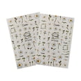 thumbnail image 2 of mtvxesu Nail Set Nail Sticker Set Little Daisy Maple Leaf Nail Sticker 2PC Sale, 2 of 3