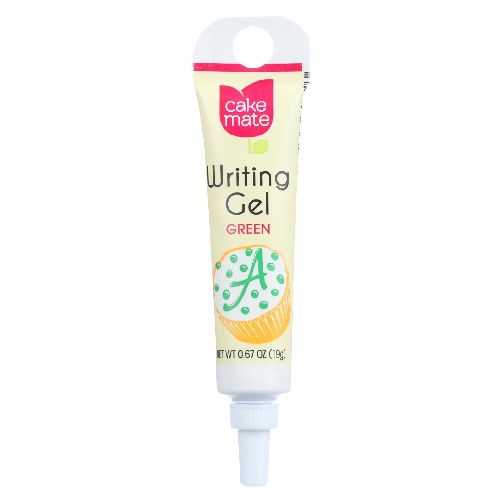 Cake Mate Decorating Gel Green .67 oz Case of 6