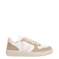thumbnail image 4 of Tenis Veja V-10 de piel blanca sin cromo para mujer, 4 of 4
