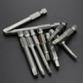 thumbnail image 4 of 10Pcs Sq1-Sq5 Square Head Screwdriver Bits Set Hex Shank Magnetic Screwdriver, 4 of 7